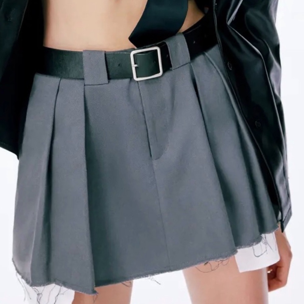 Gray Skirt